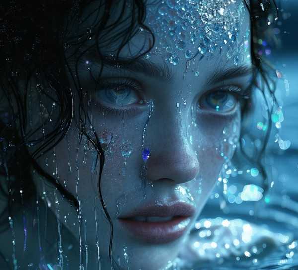 人鱼泪，探寻歌曲深藏的哀愁与深情,人鱼的眼泪，歌词背后的深情与哀愁,旋律,第1张